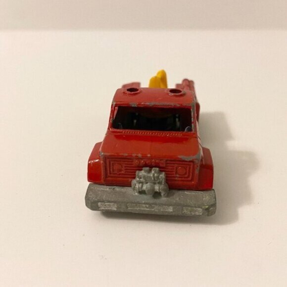 Vintage  Matchbox 1981 Open Back Truck 1977 Snorkel Fire Engine Truck Toys - Picture 9 of 12